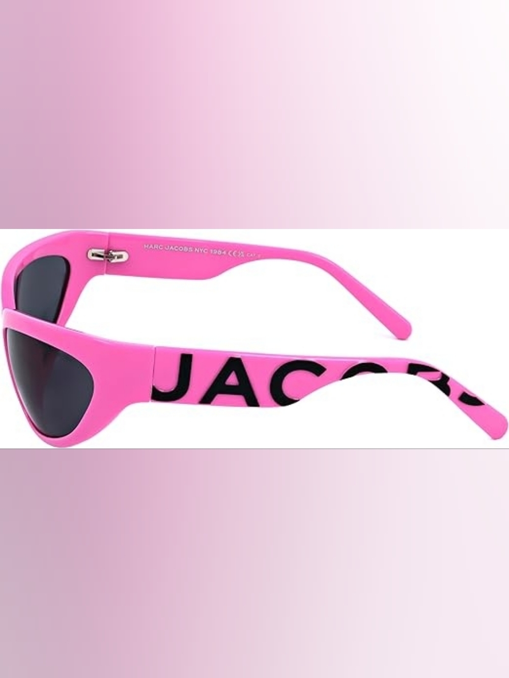 NWT Marc Jacobs Sunglasses MARC-738-S - EWW/IR - Fuchsia and black - Picture 9 of 9
